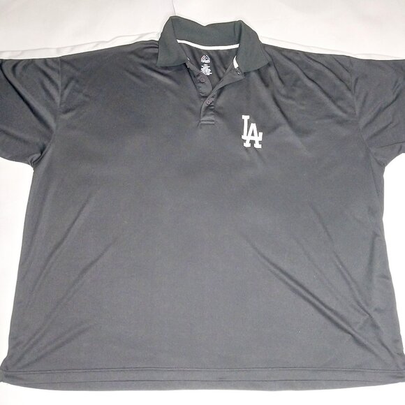 Majestic Other - LA Men's Dodgers  Majestic Sports Team Short Sleeve Polo Size 6XL 100%Polyester